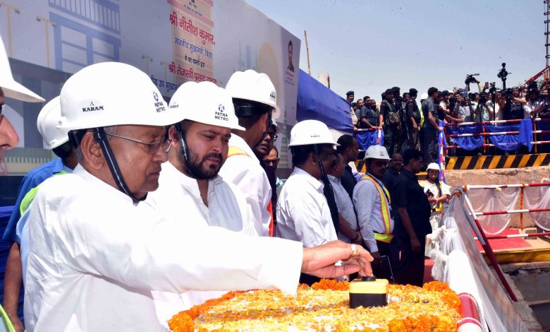 CM-Nitish-inaugurated-the-tunnel-excavation-work-of-Patna-Metro
